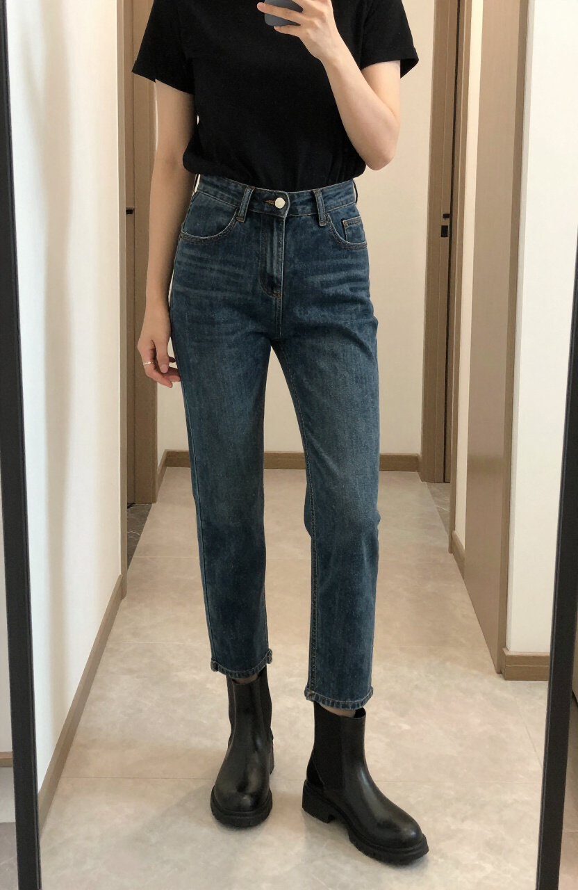 Ankle Jeans