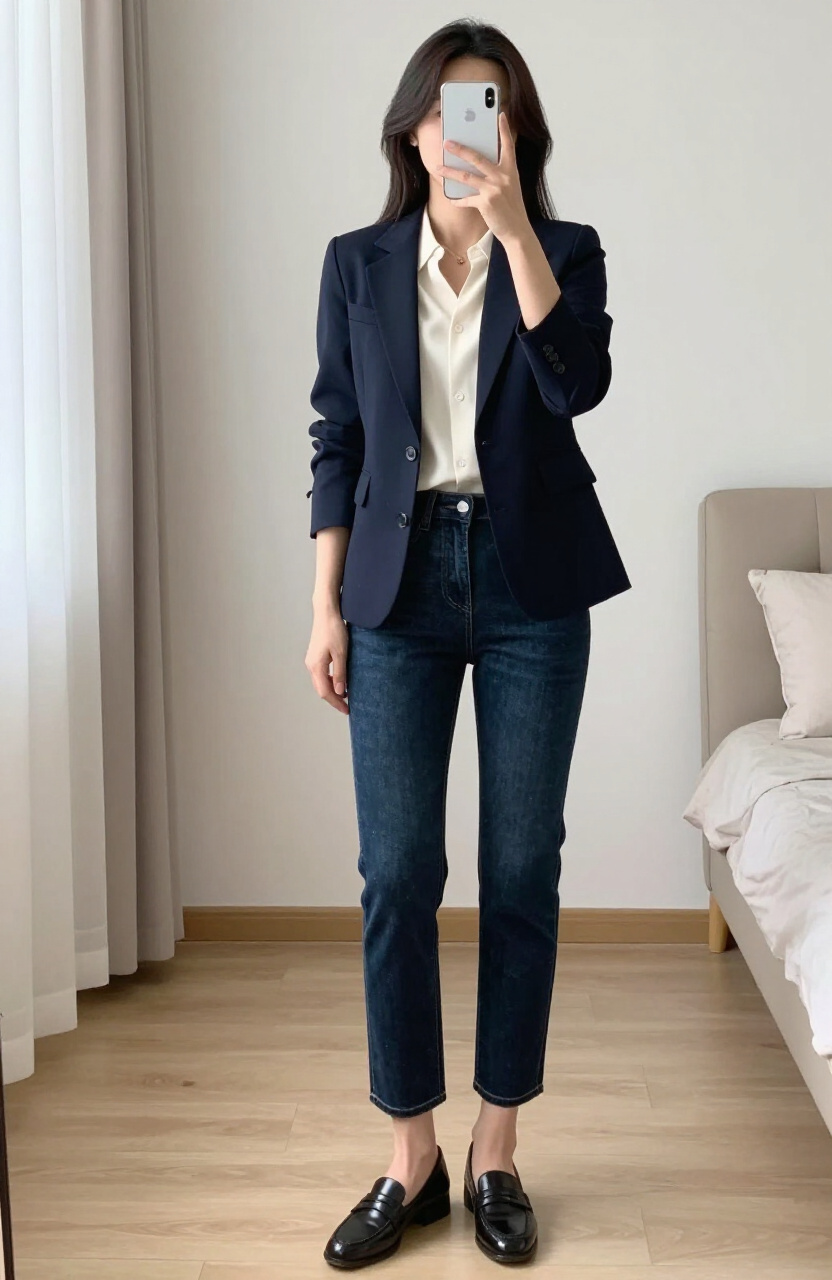 Blazer Jeans Combo