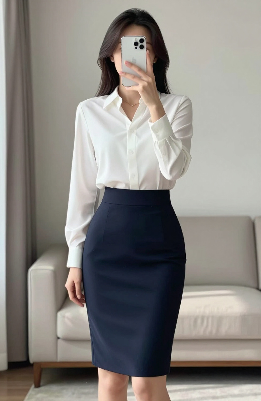 Blouse Pencil Skirt