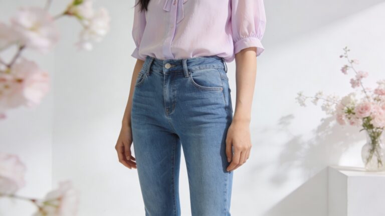 Blue Jeans Outfits for Women This Spring