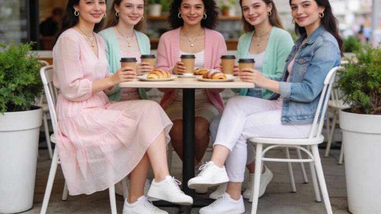Casual Spring Outfits For Brunch With Friends