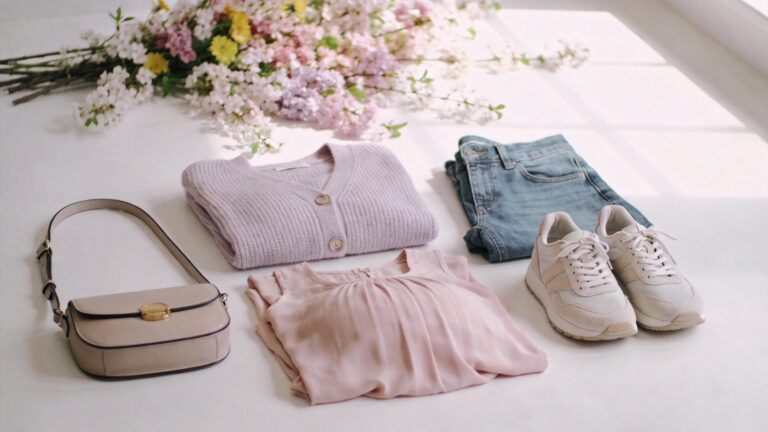 Casual Spring Outfits For New Moms