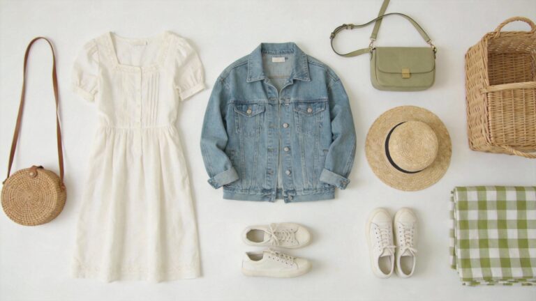 Casual Spring Outfits For Outdoor Picnics