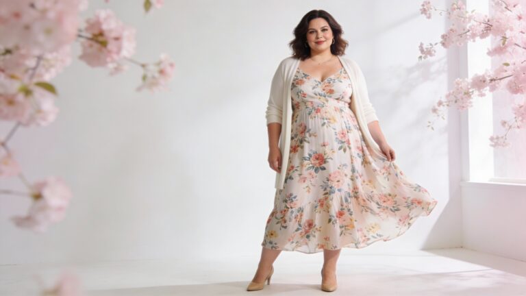 Casual Spring Outfits For Plus Size Women Over 40