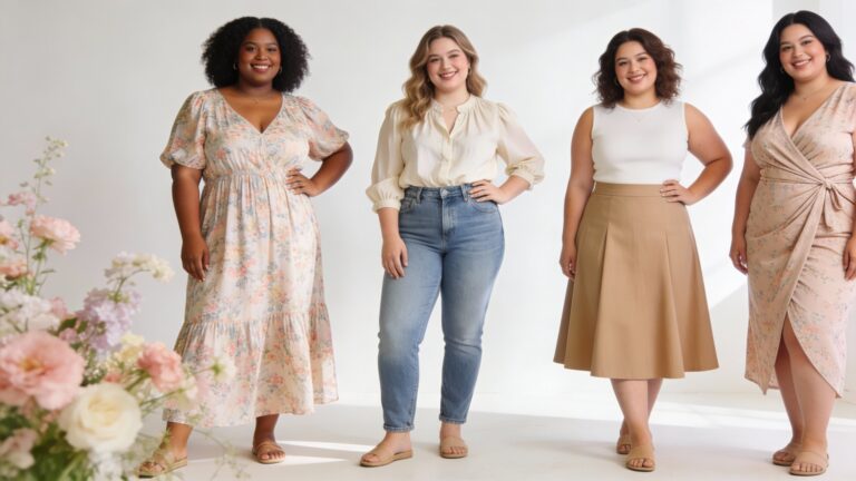 Casual Spring Outfits For Plus Size Women That Flatter Every Curve
