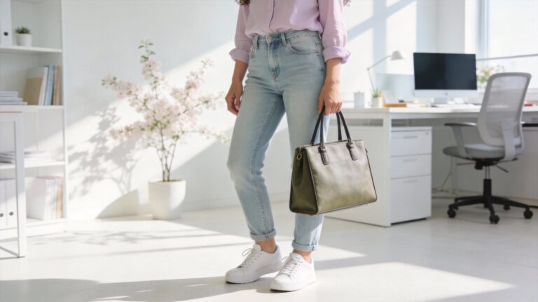 Casual Spring Outfits For Working Moms