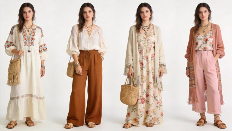 Casual Spring Women Outfits For Boho Lovers (Flowy & Free)