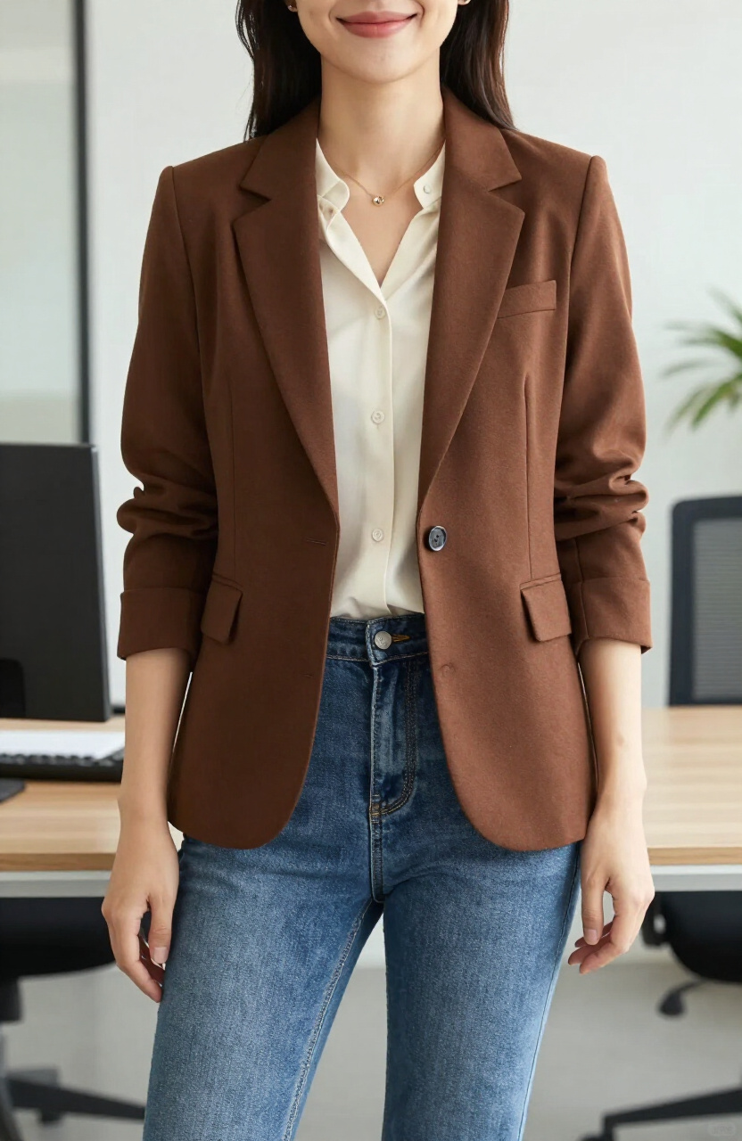 Chocolate Blazer Style