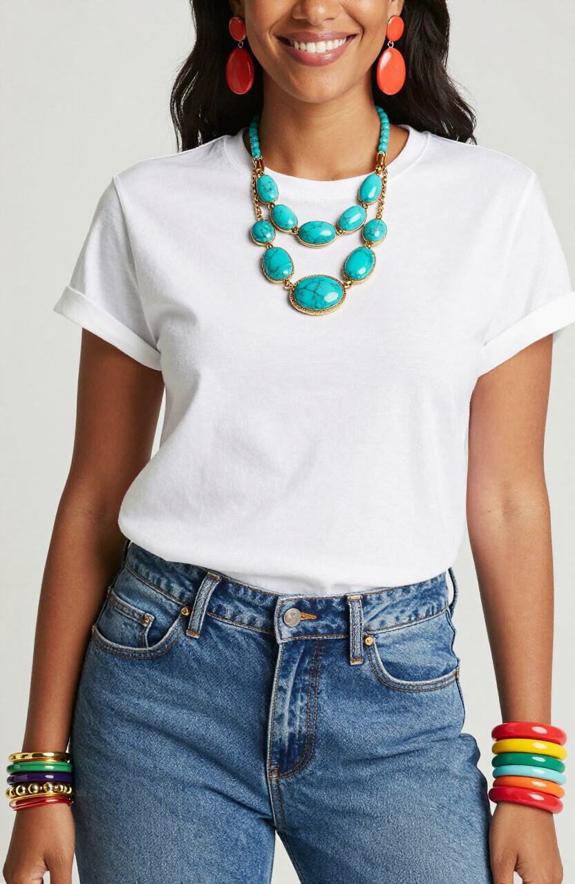 Colorful Statement Jewelry