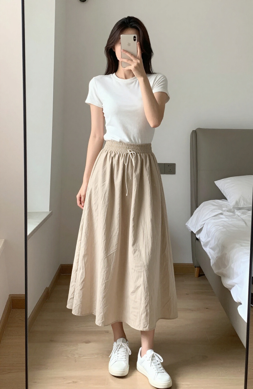 Cotton Skirt Looks