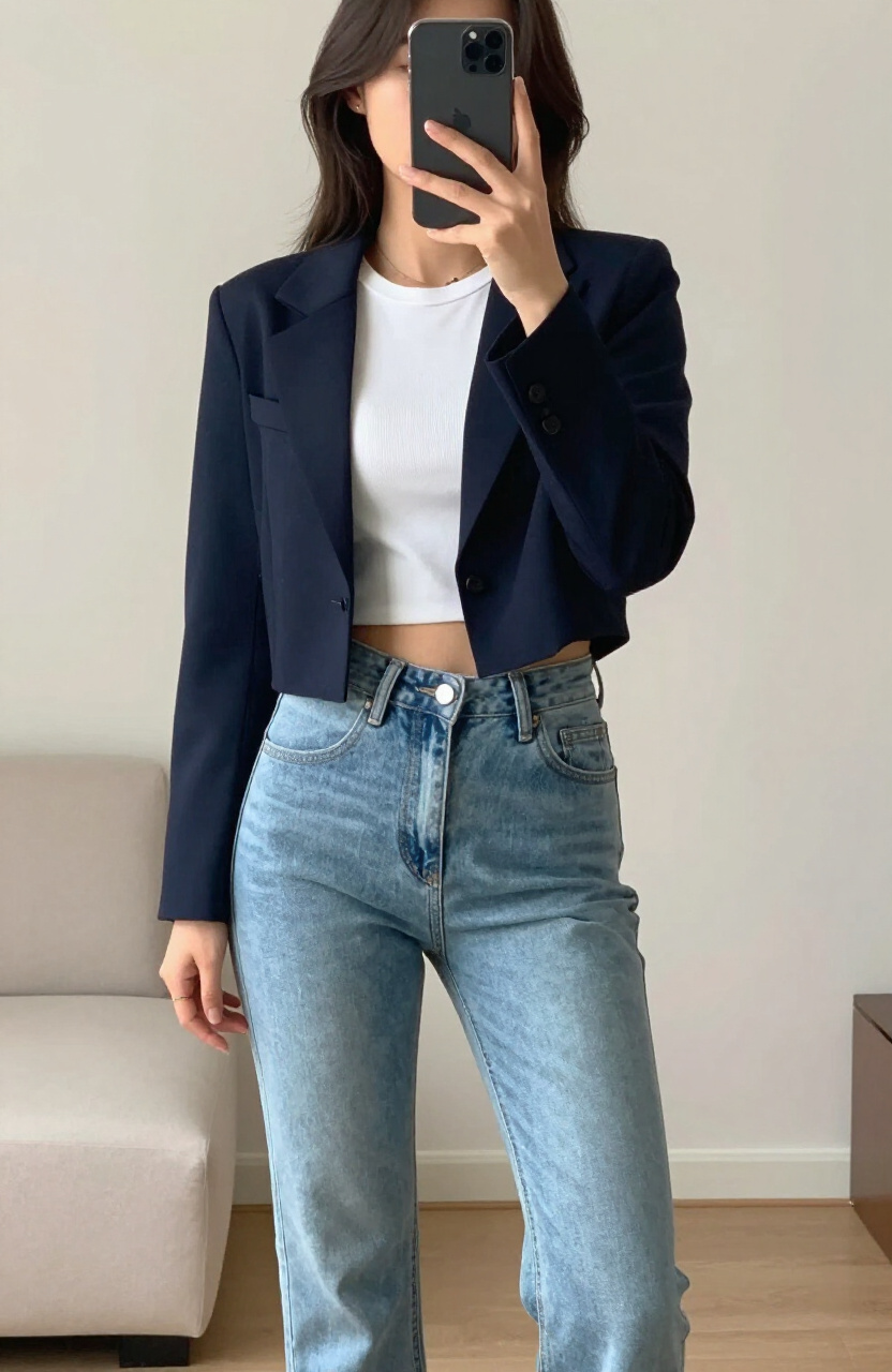Cropped Blazers