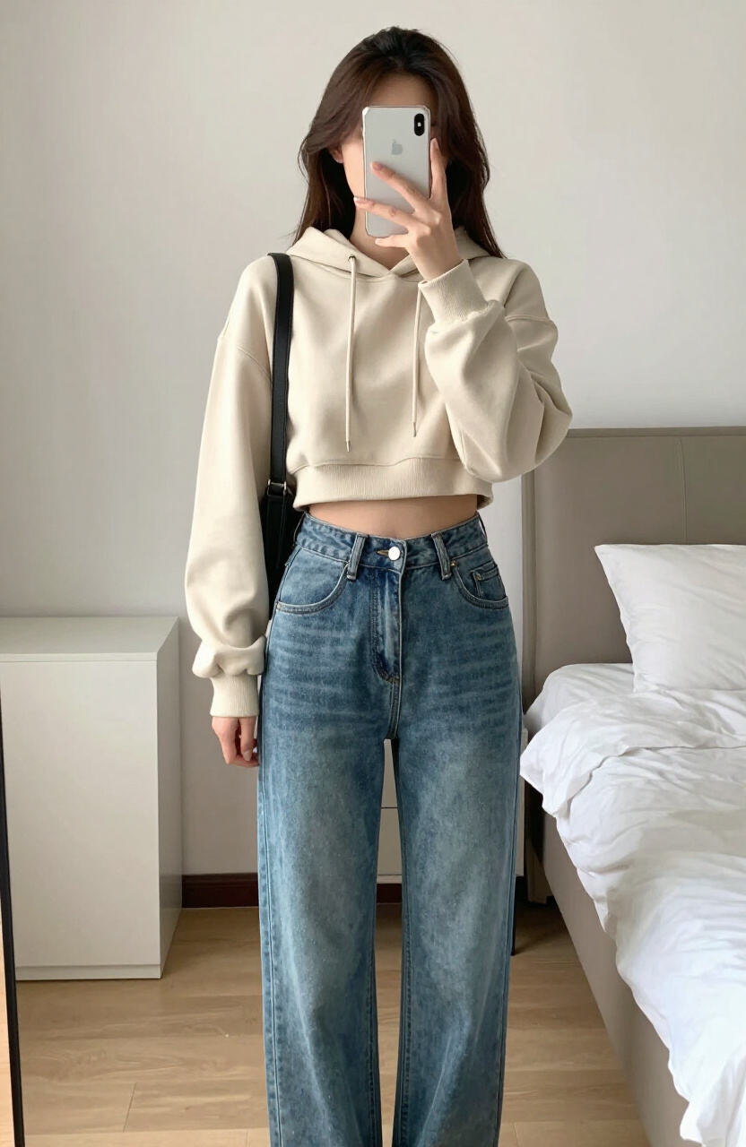 Cropped Hoodie Looks