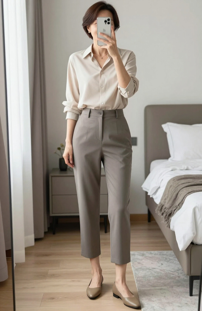 Cropped Trousers