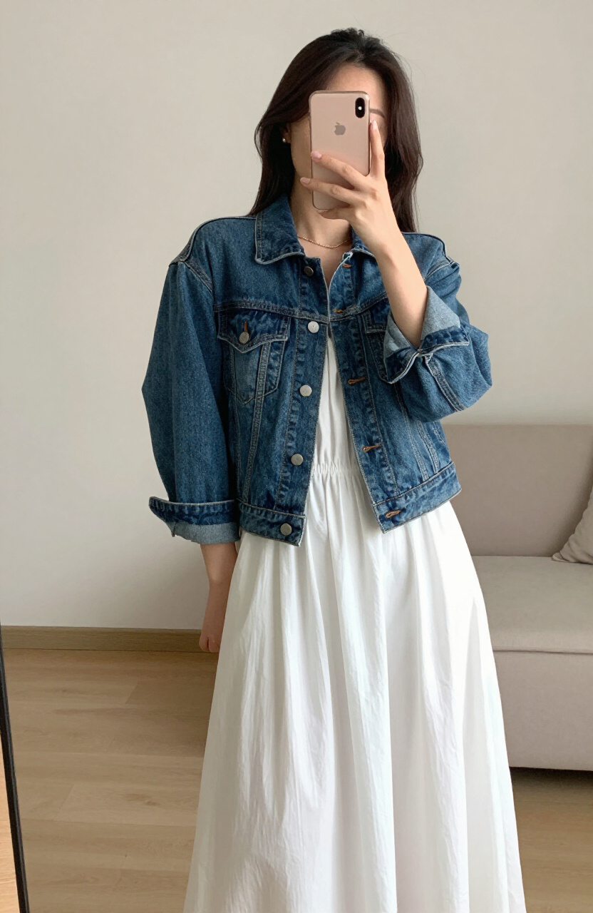Denim Jacket Layers