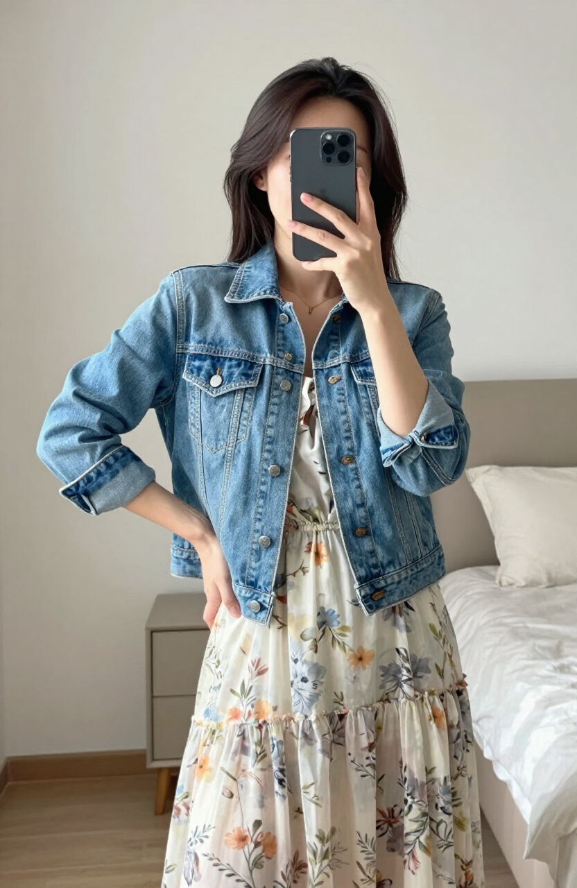 Denim Jacket Layers
