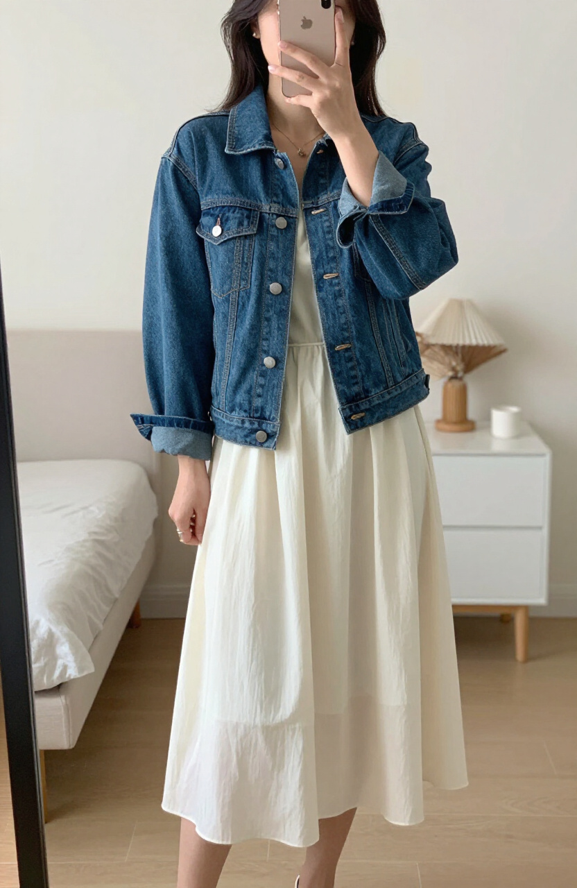 Denim Jacket Layers