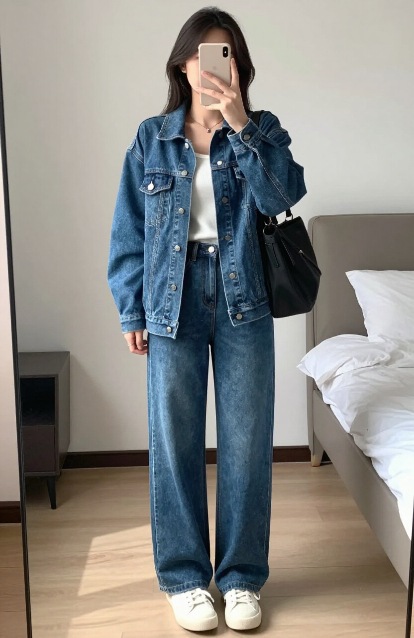 Denim Jacket Layers