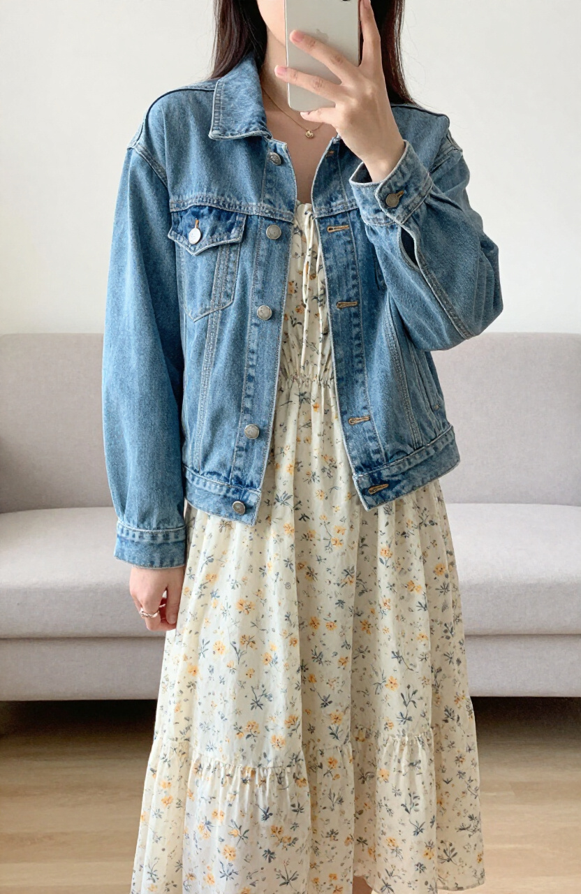 Denim Jacket Layers