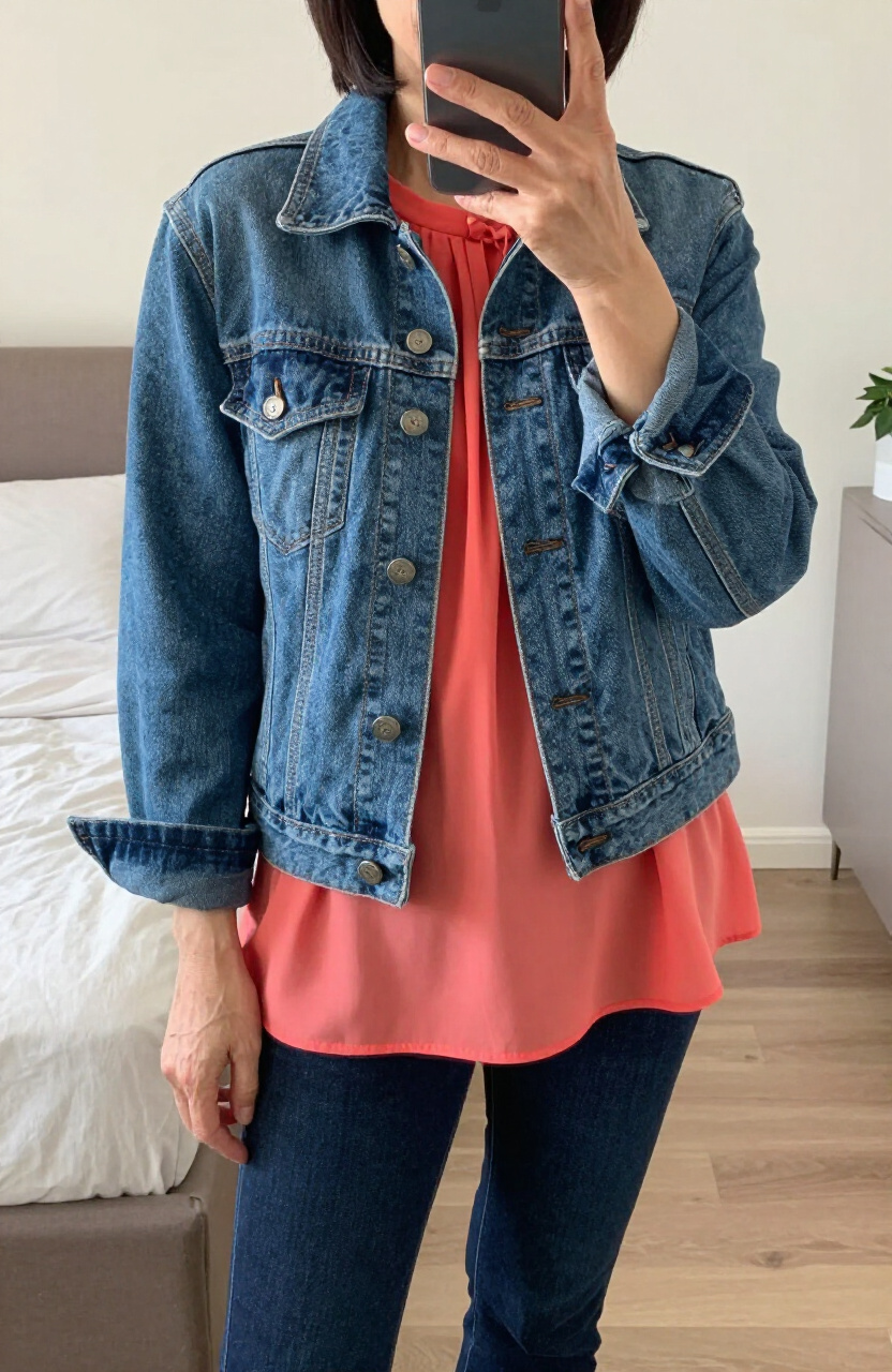 Denim Jacket Layers
