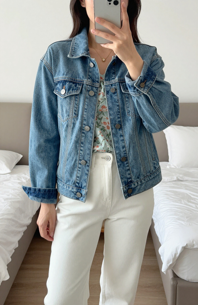 Denim Jacket Looks