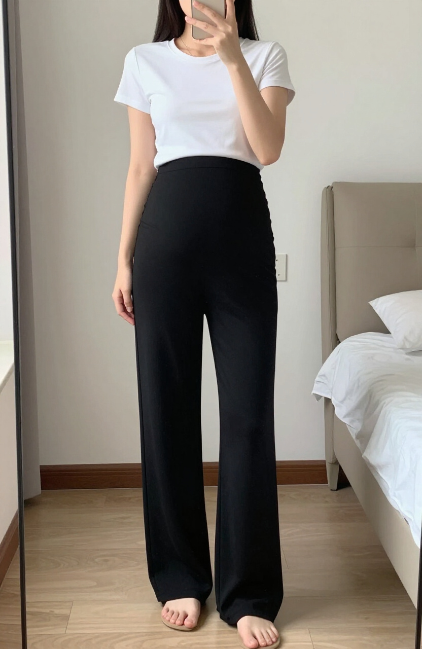 Elastic Waist Pants