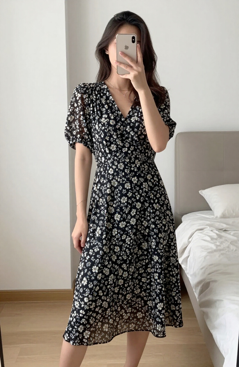 Floral Midi Dresses