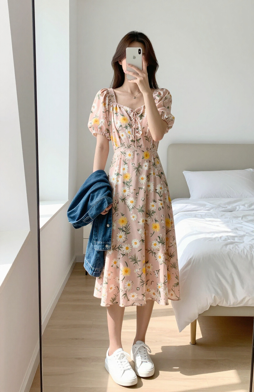 Floral Midi Dresses