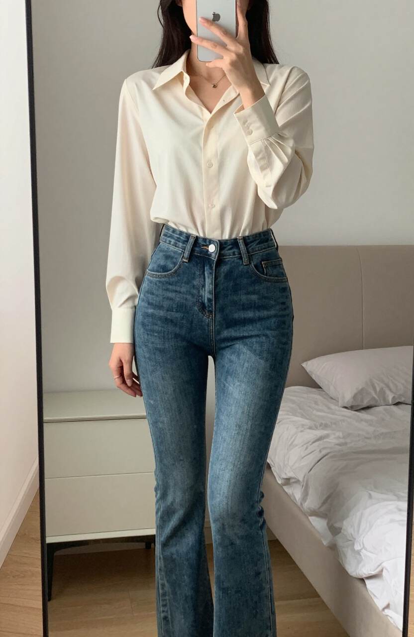 High Waist Jeans