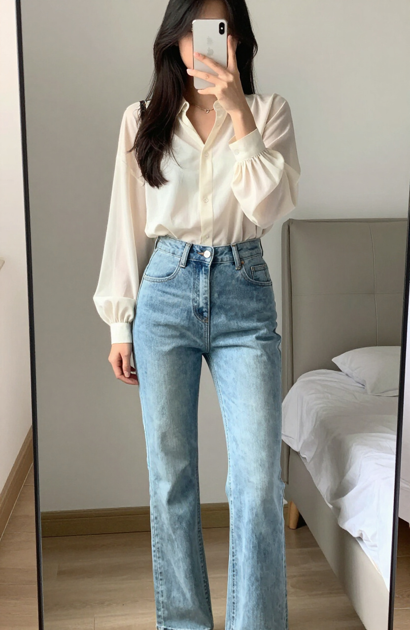 High Waisted Jeans