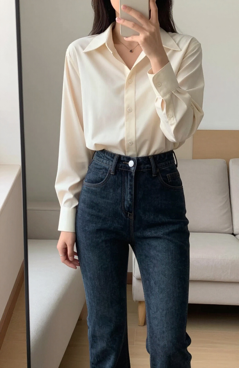 High Waisted Jeans