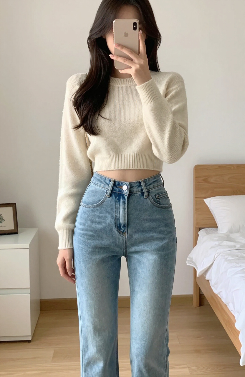 High Waisted Jeans