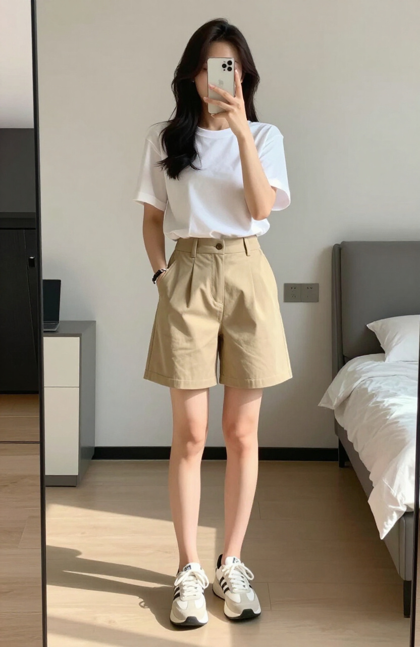 Khaki Shorts