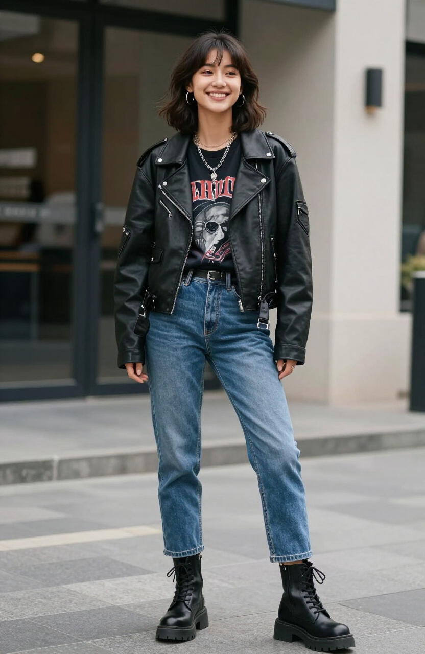 Leather Jacket Combos