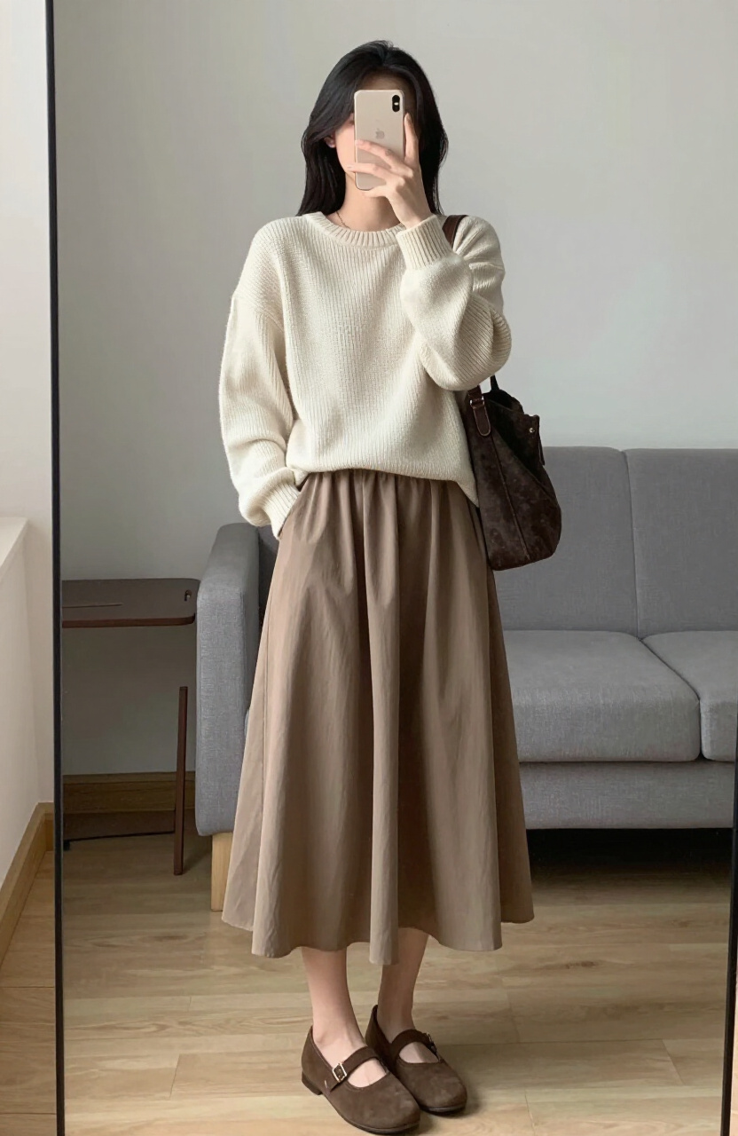 Light Sweater Outfits