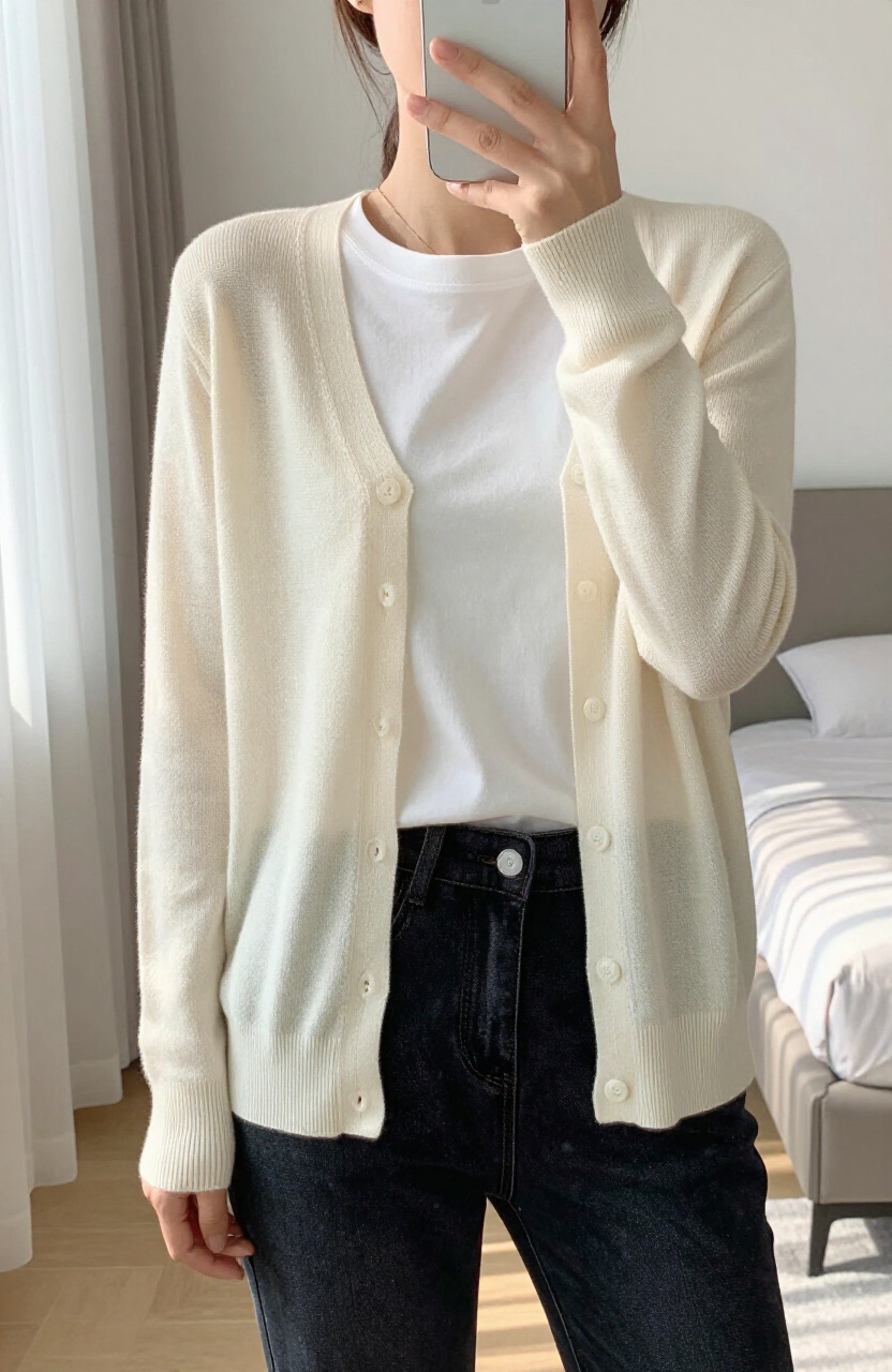 Lightweight Cardigan Layers