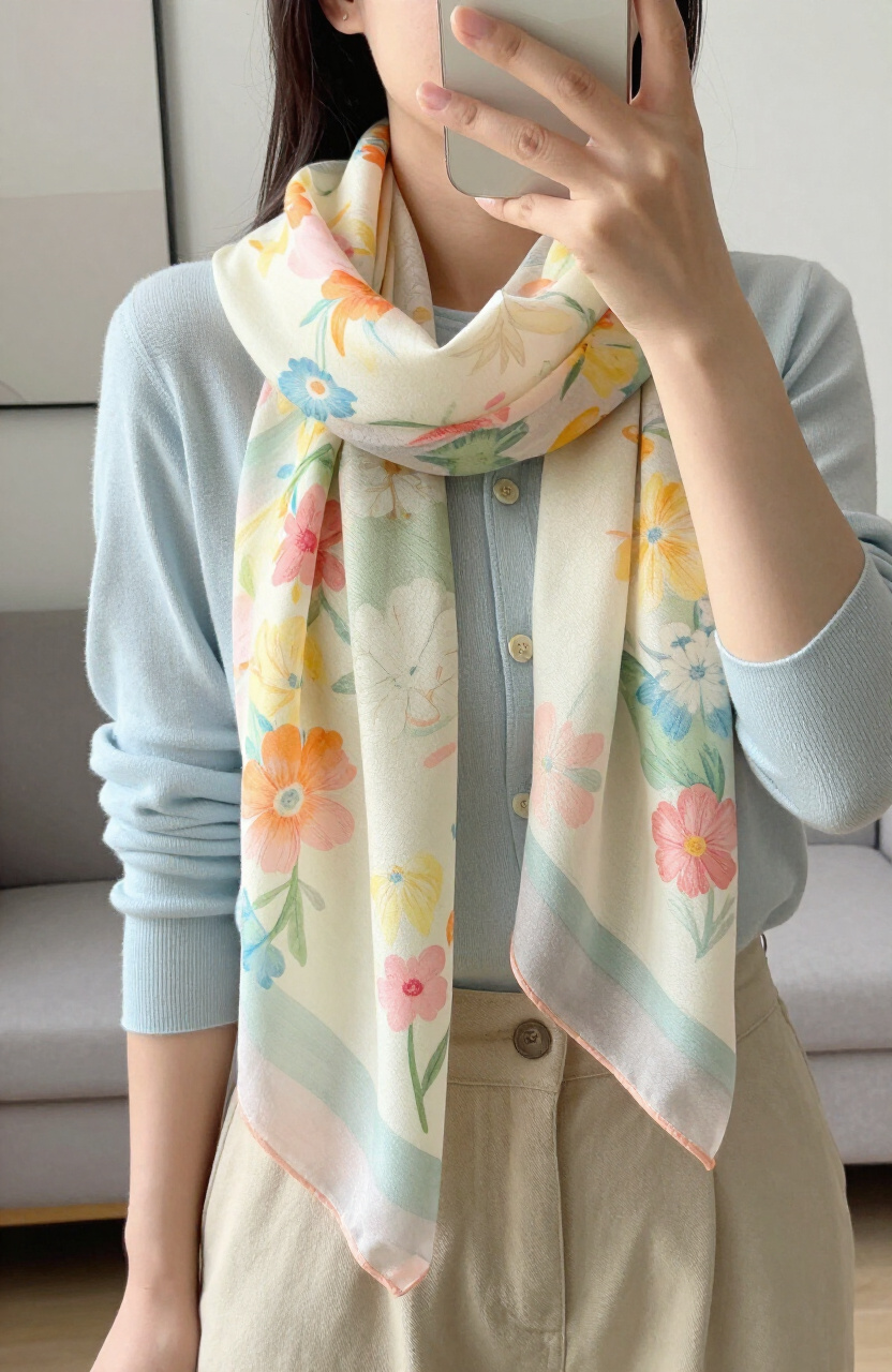 Lightweight Scarf Accents