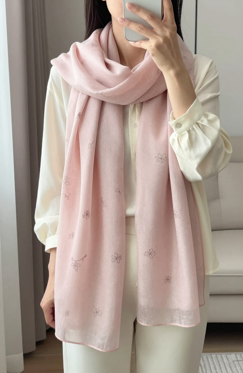 Lightweight Scarf Accents