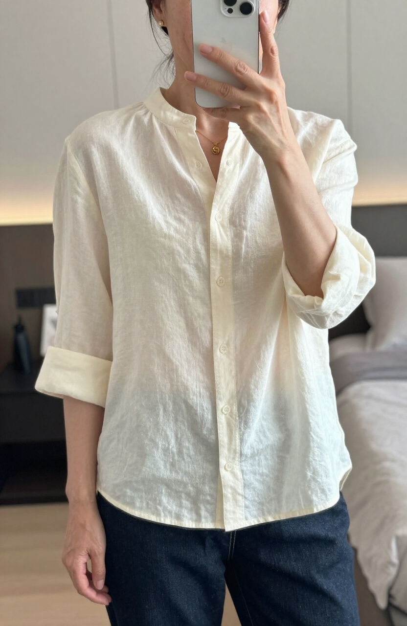 Linen Blend Blouses