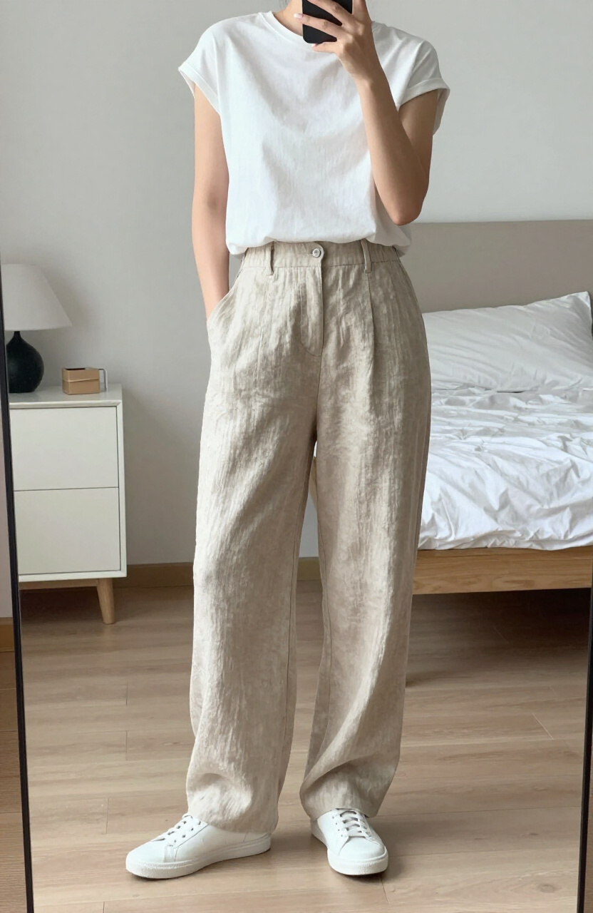Linen Pants Outfits