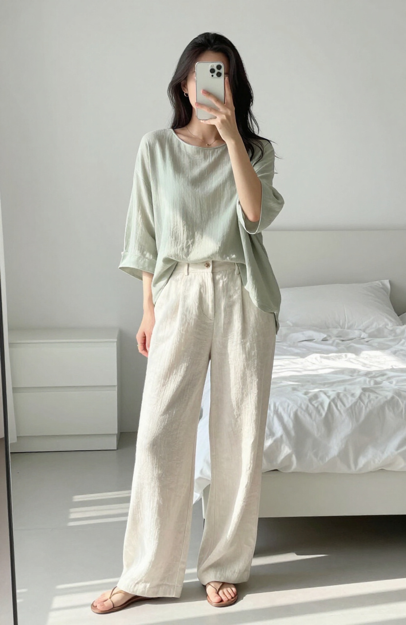 Linen Pants Sets