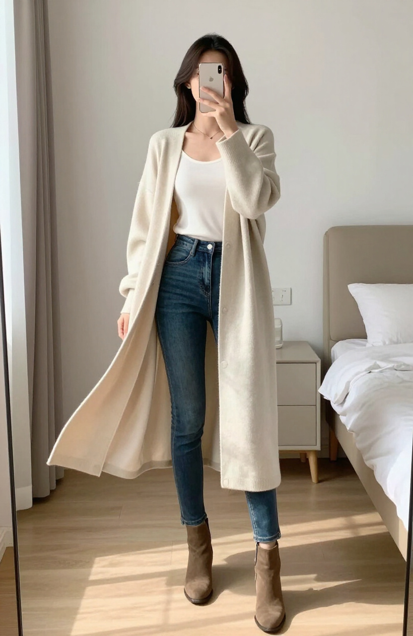 Long Cardigan Outfits