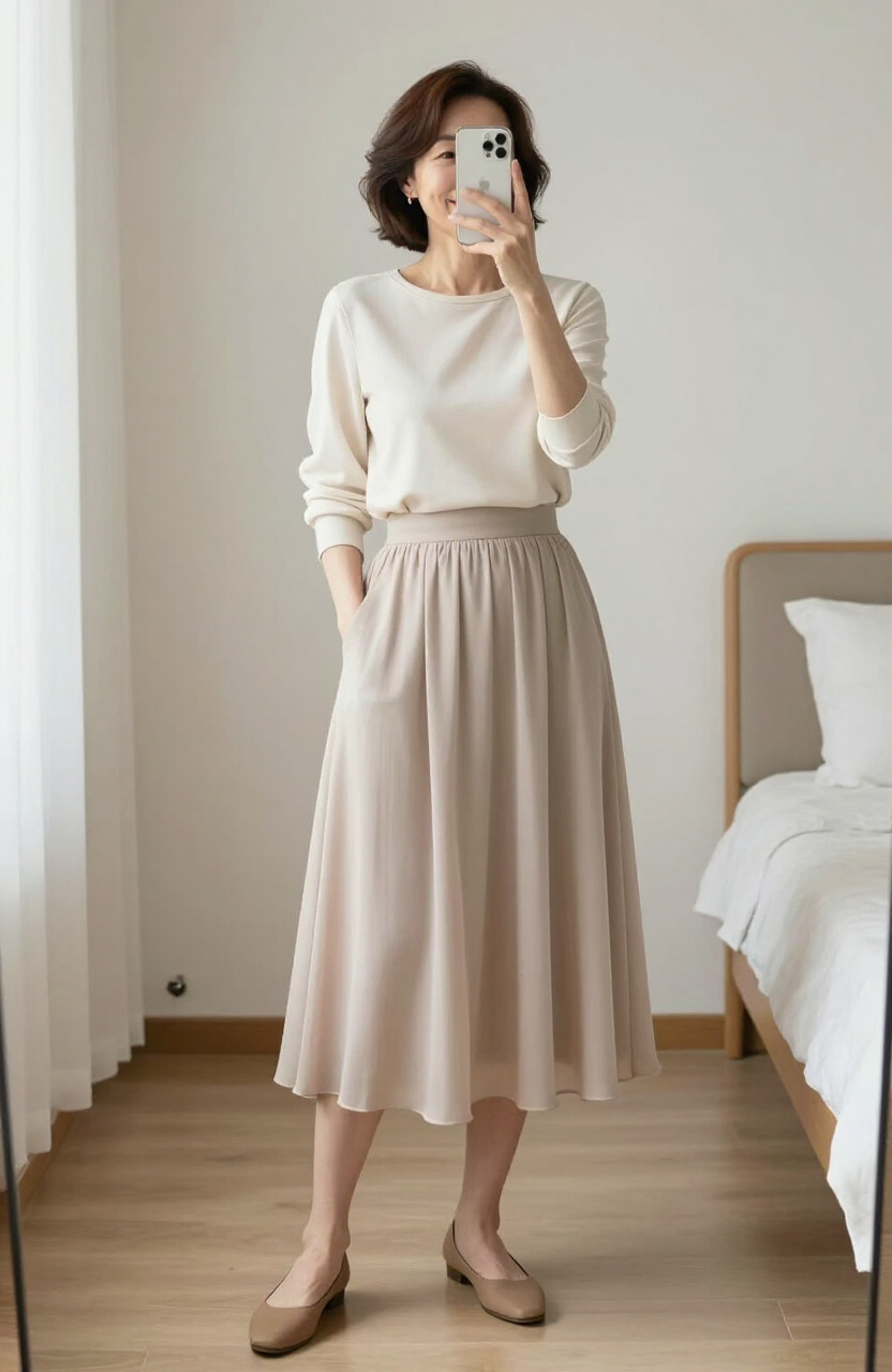 Midi Length Skirts