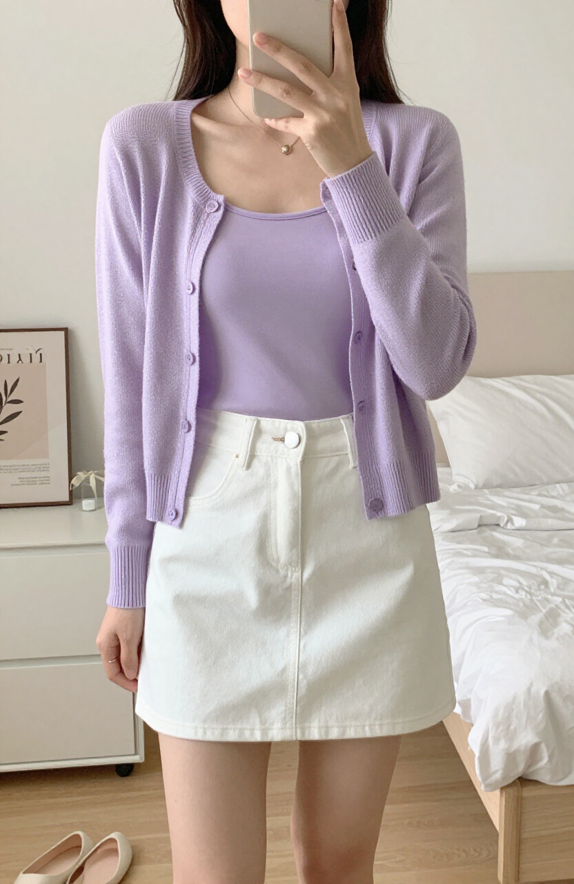 Pastel Cardigan Sets