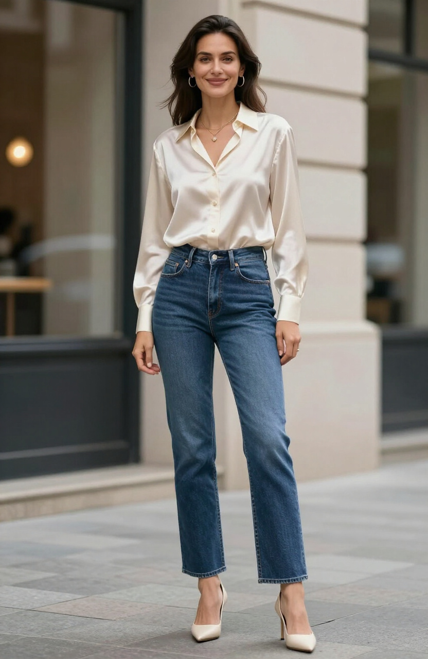 Silk Blouse Pairings