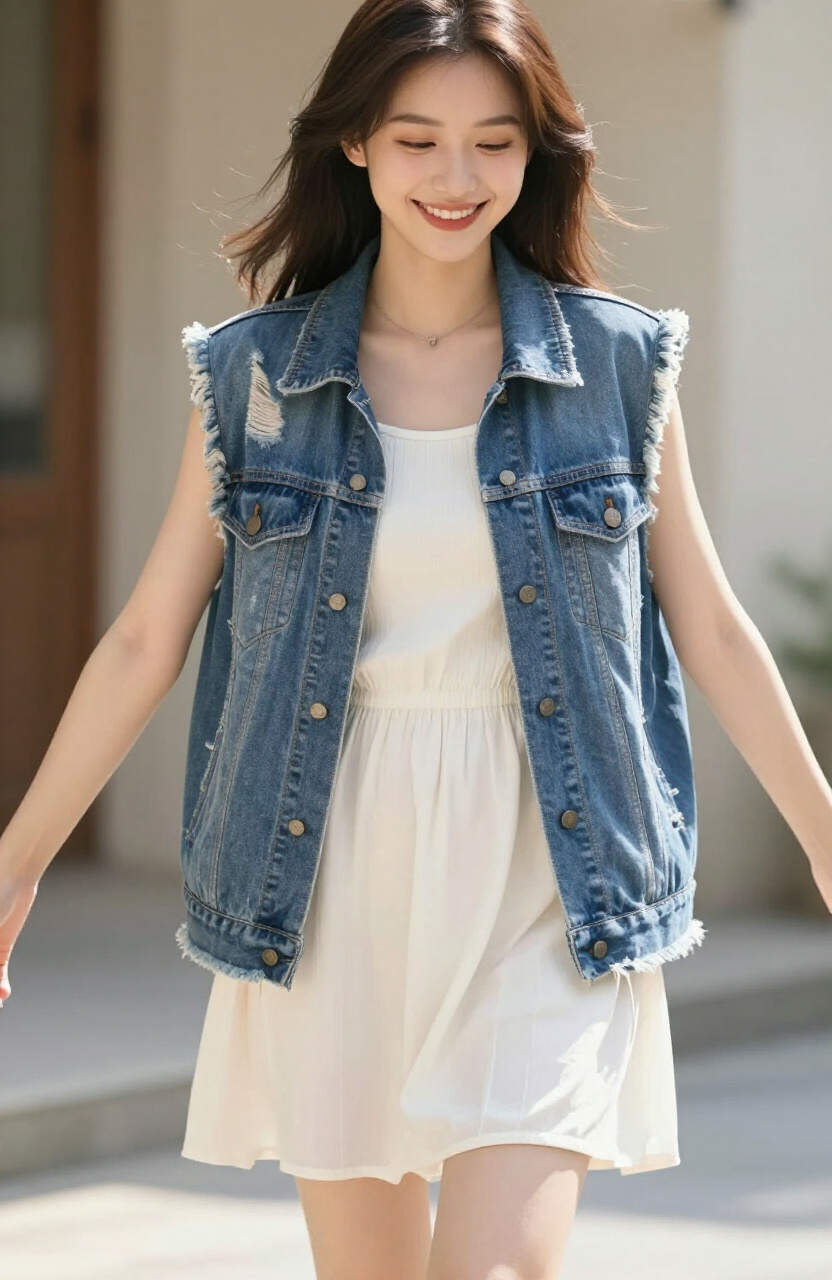 Sleeveless Denim Jackets