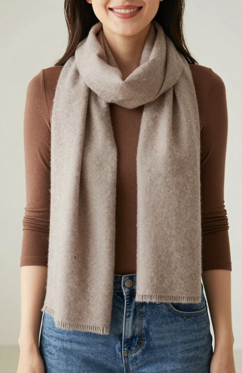 Taupe Scarf Addition