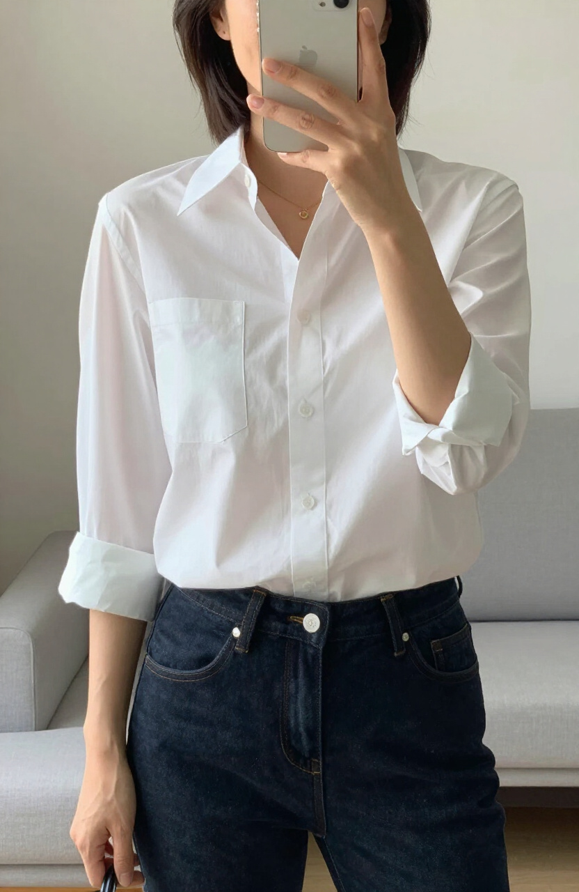 White Cotton Blouses