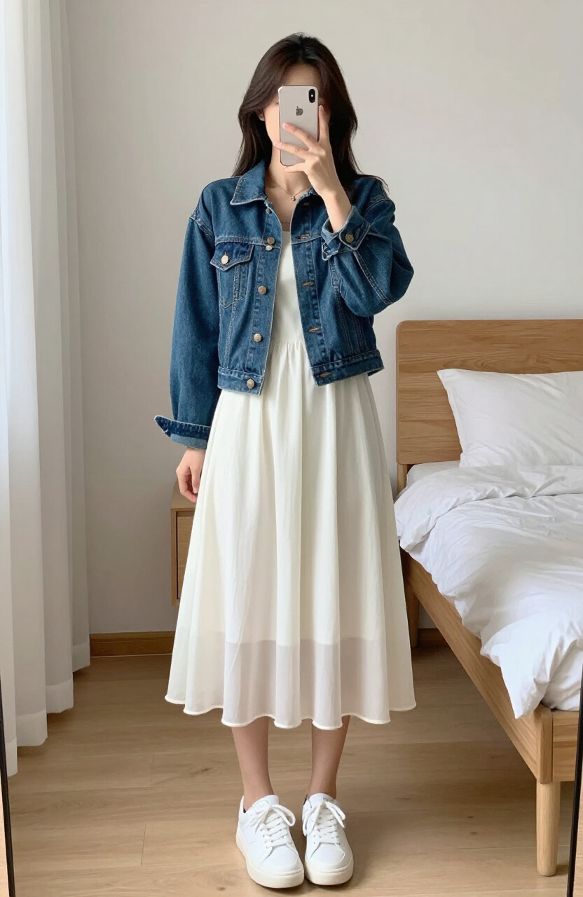 White Sneaker Outfits