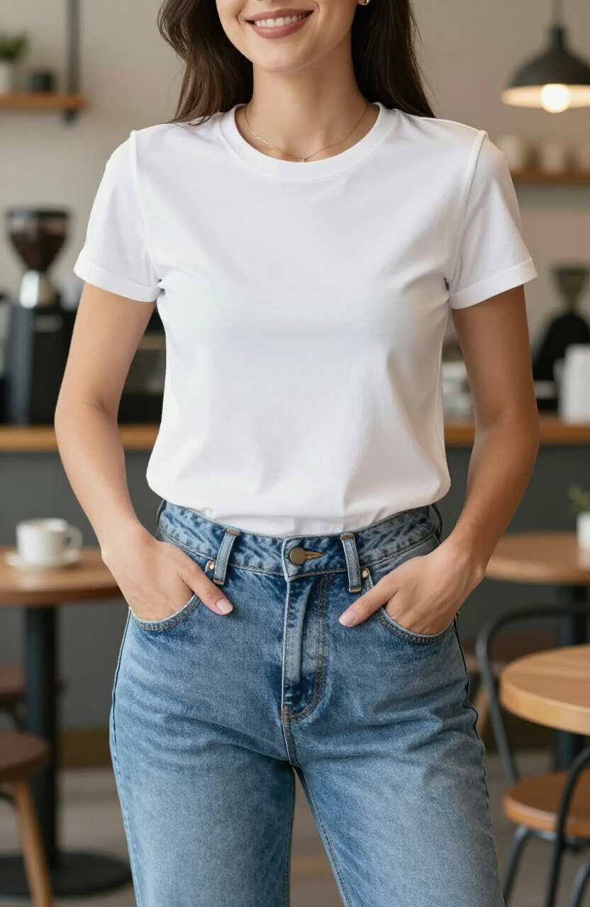 White T-Shirt Style