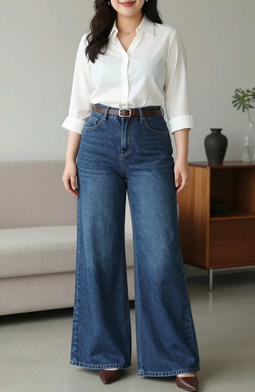 Wide Leg Denim